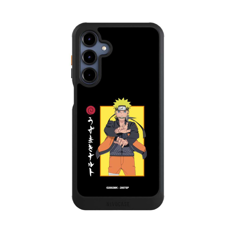 Galaxy A16 5G NIVOcore Naruto Kampfposition Schwarz