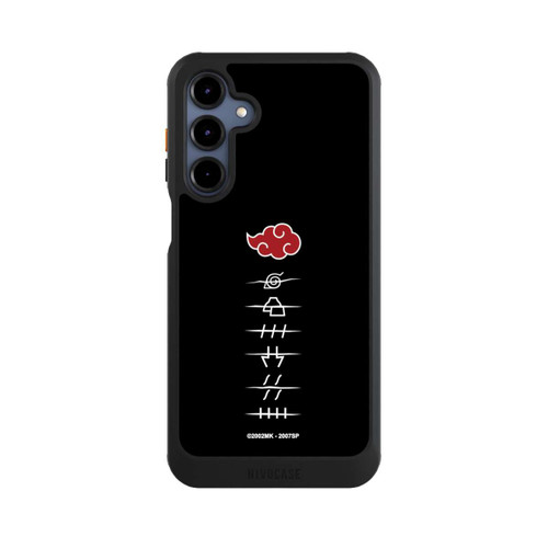 Samsung Galaxy A16 5G NIVOcore Symboles des membres de l'Akatsuki noirs