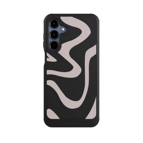 Samsung Galaxy A16 5G NIVOcore Trendy Lines Brown Transparent