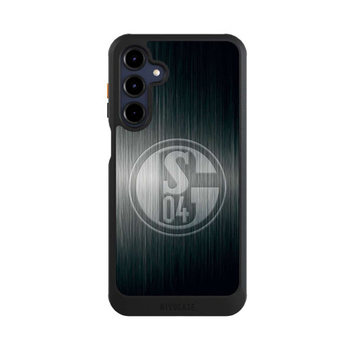 Samsung Galaxy A16 5G NIVOcore Schalke 04 Metall Look