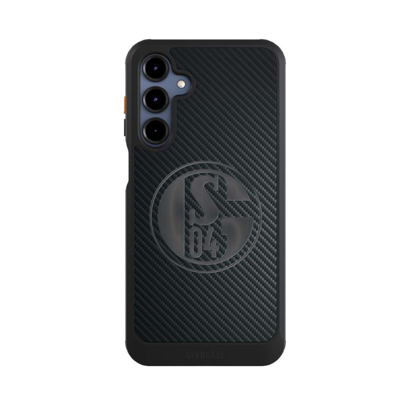 Galaxy A16 5G NIVOcore Schalke 04 Carbon Look