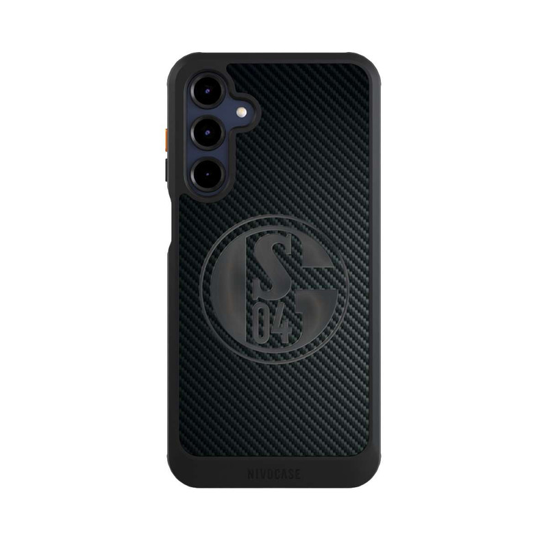 Galaxy A16 5G NIVOcore Schalke 04 Carbon Look