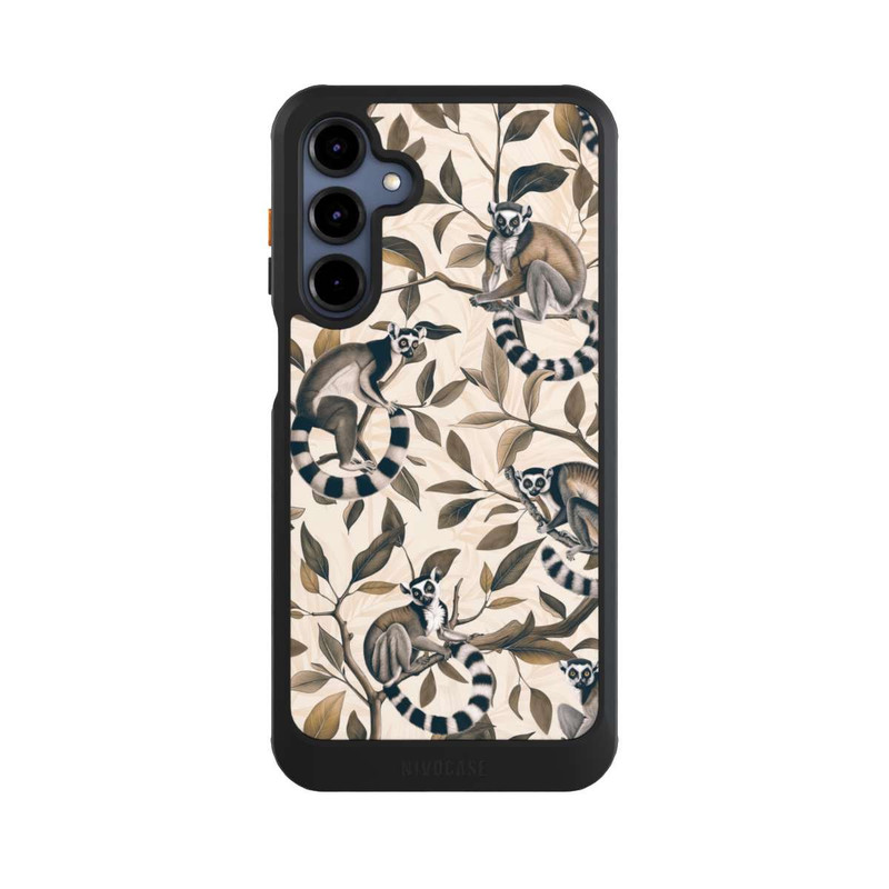 Galaxy A16 5G NIVOcore Lush Tropical Lemur Paradise