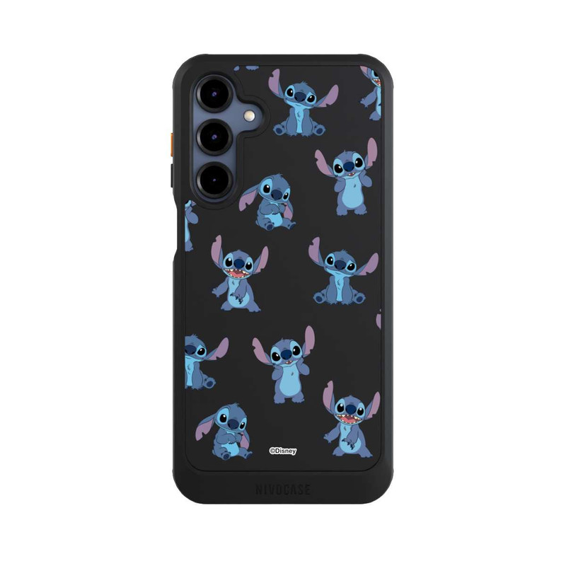 Galaxy A16 5G NIVOcore Stitch Faces Pattern Transparent
