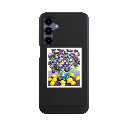 Samsung Galaxy A16 5G NIVOcore Purple Asters and Lemons by Christopher Ryland