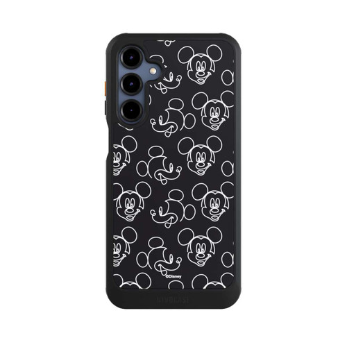 Samsung Galaxy A16 5G NIVOcore Disney Mickey Muster Schwarz