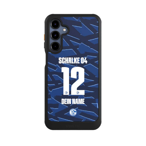 Samsung Galaxy A16 5G NIVOcore Schalke 04 Trikot Personalisierbar 25-26