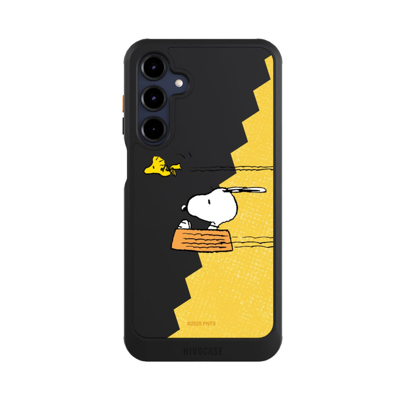 Galaxy A16 5G NIVOcore Peanuts-Snoopy und Woodstock Transparent