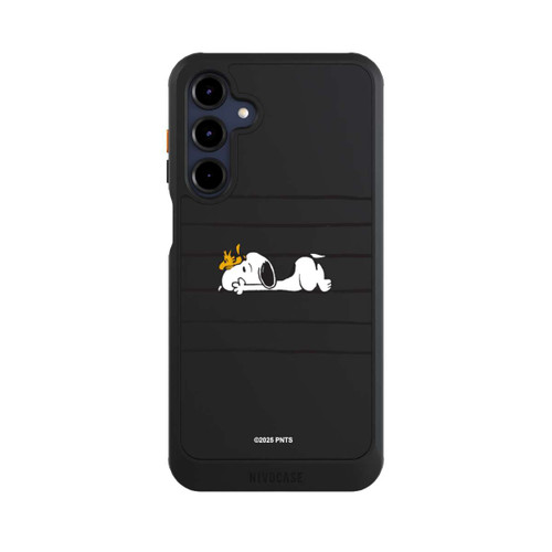 Samsung Galaxy A16 5G NIVOcore Snoopy Woodstock Stripes Peanuts Transparent