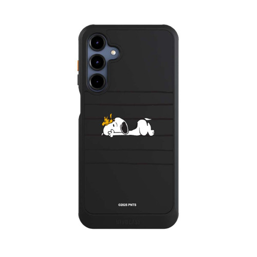 Samsung Galaxy A16 5G NIVOcore Snoopy Woodstock Streifen Peanuts Transparent