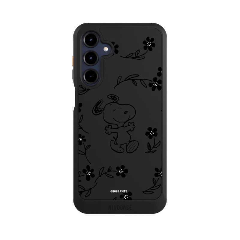Galaxy A16 5G NIVOcore Snoopy und Flowers Transparent