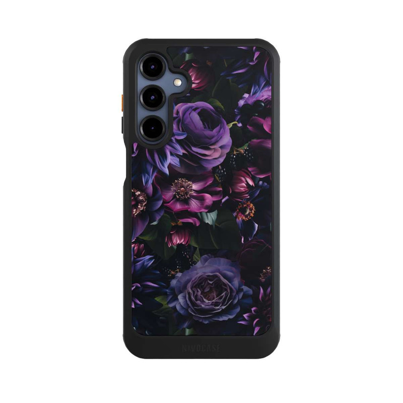 Galaxy A16 5G NIVOcore Dunkle Lila Blüten 