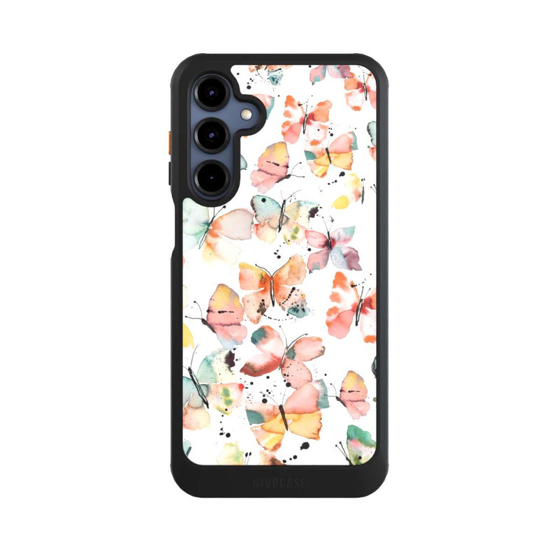 Galaxy A16 5G NIVOcore Butterflies Watercolor Pattern