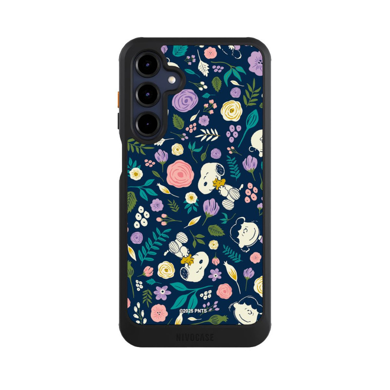 Galaxy A16 5G NIVOcore Peanuts Dark Flower Pattern