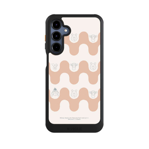 Samsung Galaxy A16 5G NIVOcore Winnie the Pooh and Friends Boho Waves Pattern