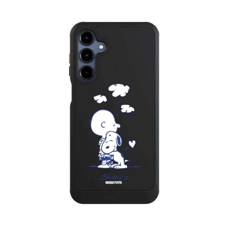 Galaxy A16 5G NIVOcore Peanuts Charlie Brown Snoopy Hug Transparent