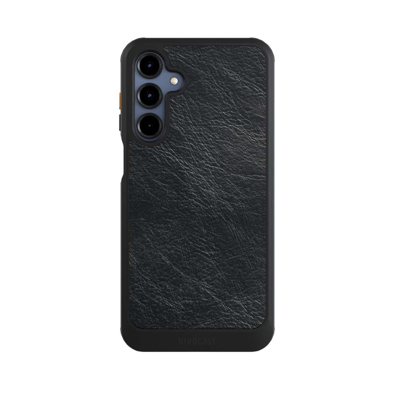 Galaxy A16 5G NIVOcore Black Leather Look Background