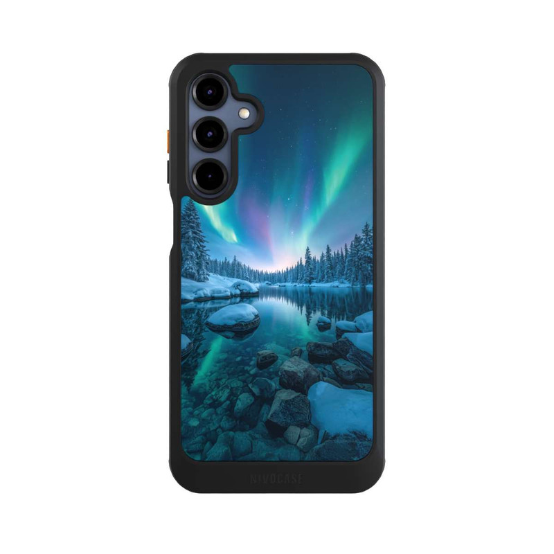Galaxy A16 5G NIVOcore Nordlichter Glühen mit KI