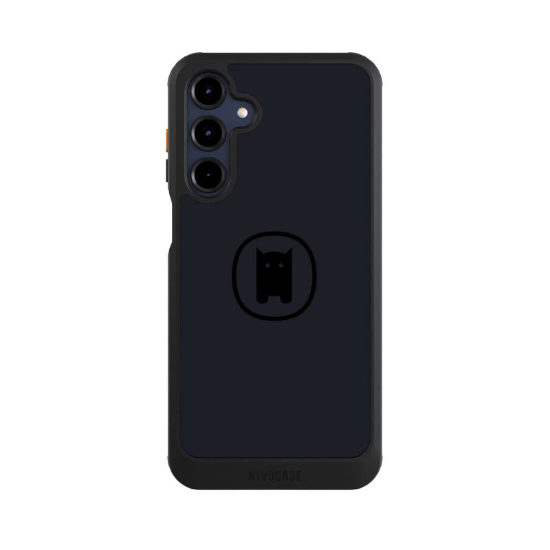 Galaxy A16 5G NIVOcore Nivocase Logo Large Black Gray