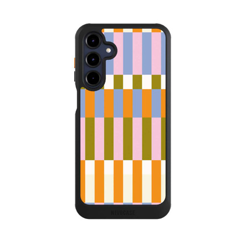 Samsung Galaxy A16 5G NIVOcore Thème à Carreaux Colorés et Audacieux