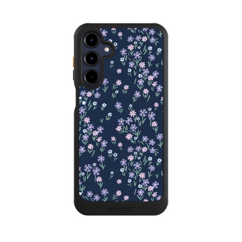 Samsung Galaxy A16 5G NIVOcore Dark Blue Floral Theme