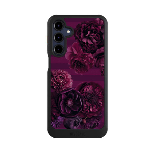 Samsung Galaxy A16 5G NIVOcore Majestic Baroque Blossom Dream Burgundy Pink with AI