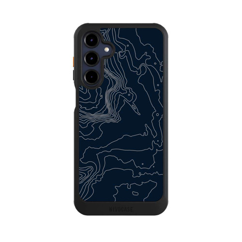Samsung Galaxy A16 5G NIVOcore Berg Höhenlinien Dunkel