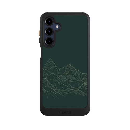 Samsung Galaxy A16 5G NIVOcore Berg Line Art Grün