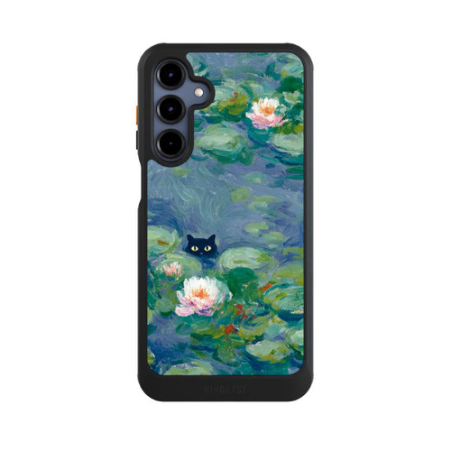 Samsung Galaxy A16 5G NIVOcore Katze im Teich Gemälde