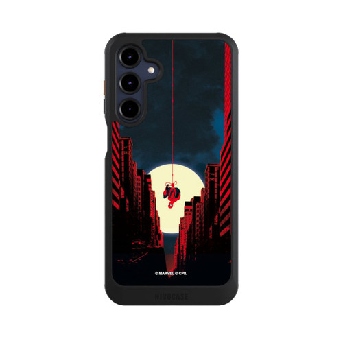 Samsung Galaxy A16 5G NIVOcore Spider-Man Marvel between Skyscrapers