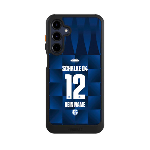 Samsung Galaxy A16 5G NIVOcore Schalke 04 Trikot Personalisierbar 26-27