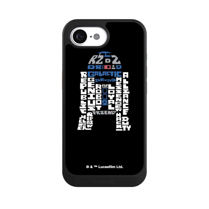 iPhone 16e NIVOcore R2-D2 Typo Grafisch