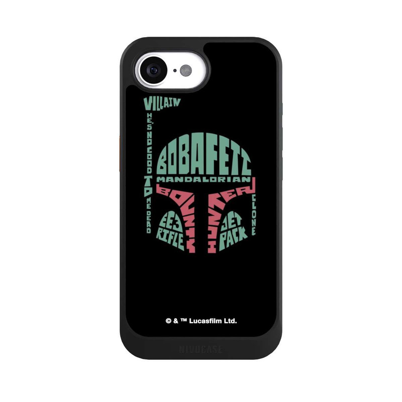 iPhone 16e NIVOcore Boba Fett Typo Grafisch