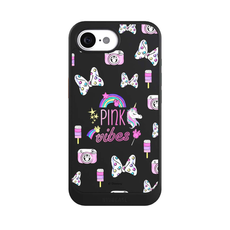 iPhone 16e NIVOcore Pink Vibes Transparent