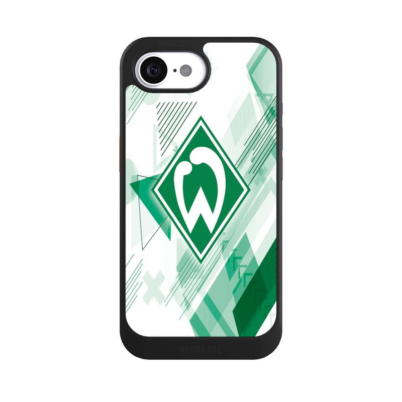 iPhone 16e NIVOcore Weiße Grafikelemente - Werder Bremen
