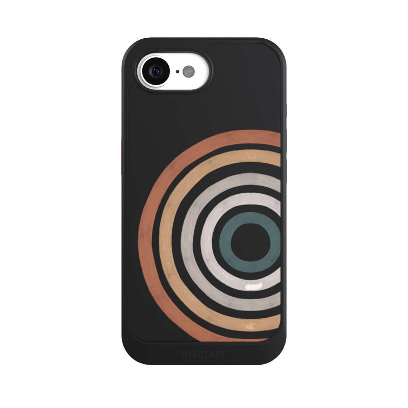 iPhone 16e NIVOcore Vintage Regenbogen