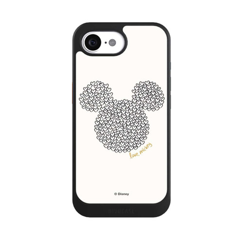 Apple iPhone 16e NIVOcore Mickey Noir et Blanc