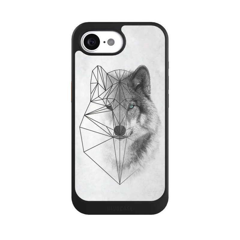 iPhone 16e NIVOcore Polygonic Wolf