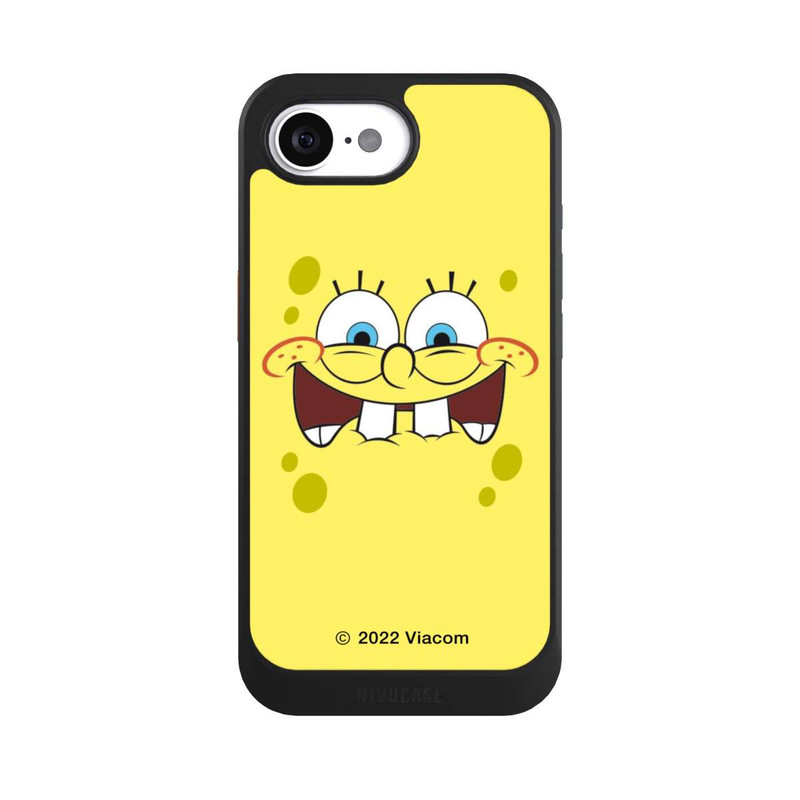 iPhone 16e NIVOcore Spongebob - Closeup