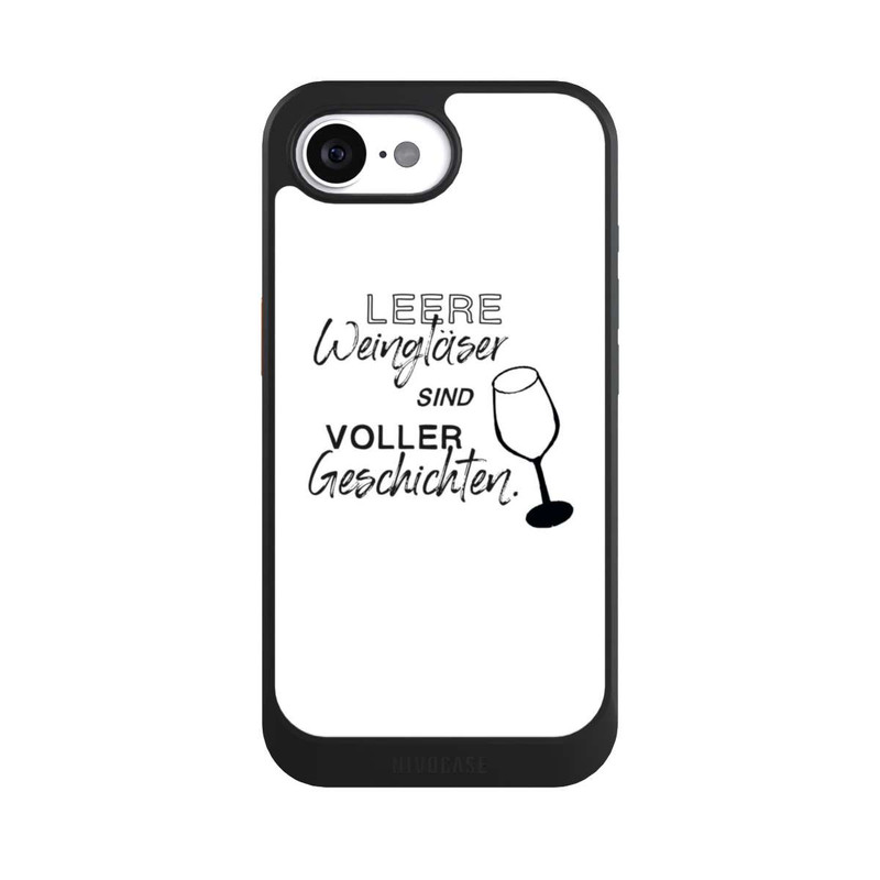 iPhone 16e NIVOcore Leere Weingläser