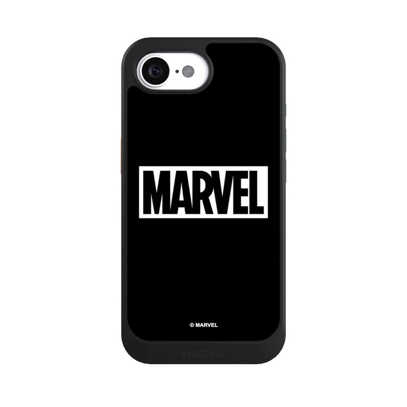 iPhone 16e NIVOcore Marvel Logo Black