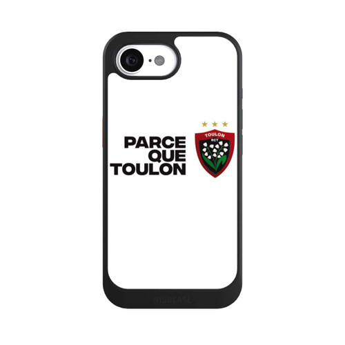 Apple iPhone 16e NIVOcore RC Toulonnais PQT Blanc