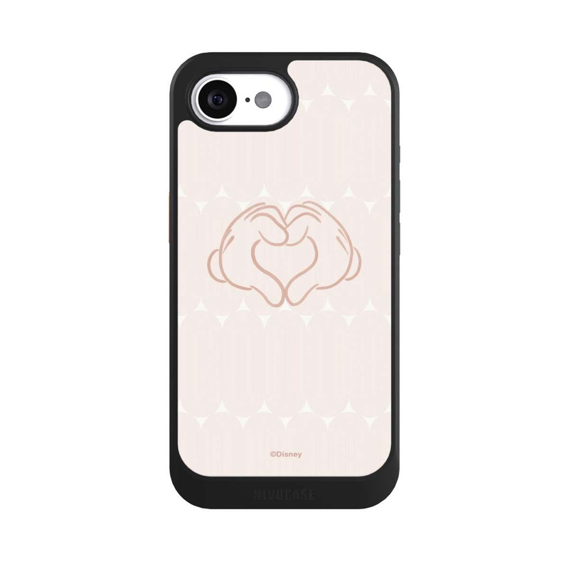 iPhone 16e NIVOcore Micky Herz Hände Boho