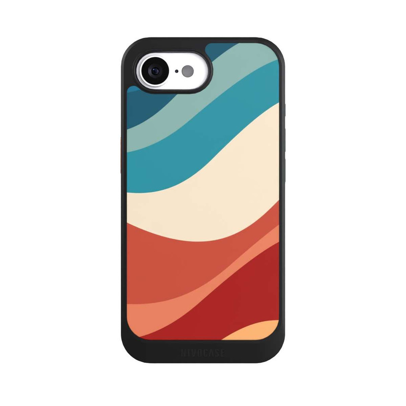 iPhone 16e NIVOcore Vagues de couleur