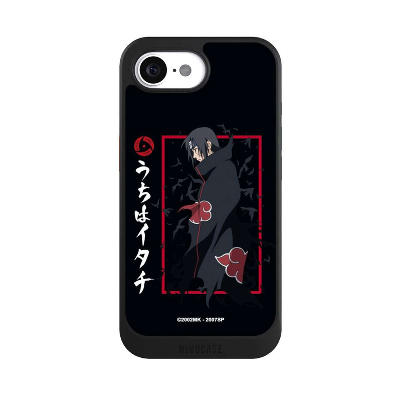 iPhone 16e NIVOcore Itachi corbeaux noirs