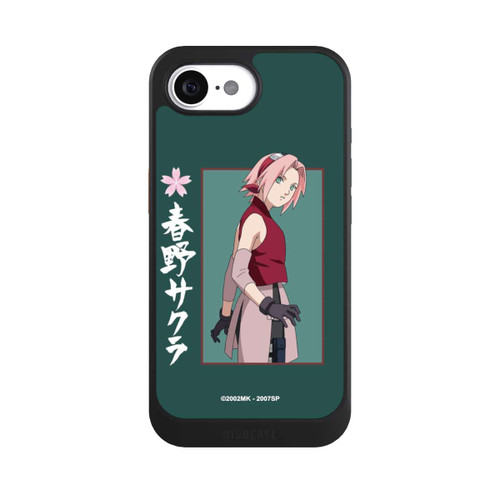 Apple iPhone 16e NIVOcore Sakura Grüner Hintergrund