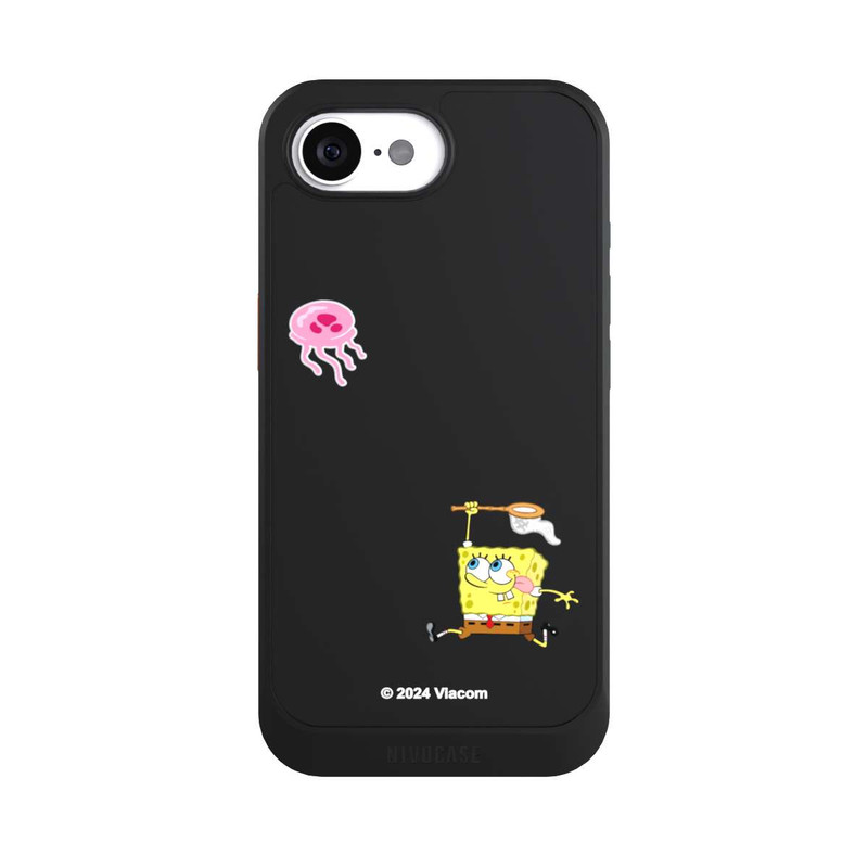iPhone 16e NIVOcore Spongebob jagt Quallen