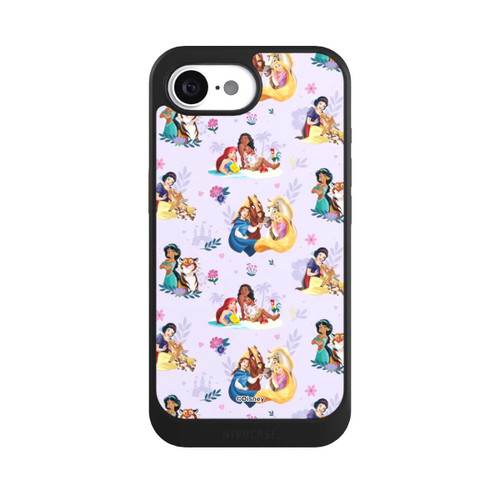 Apple iPhone 16e NIVOcore Princess Floral Pattern Purple