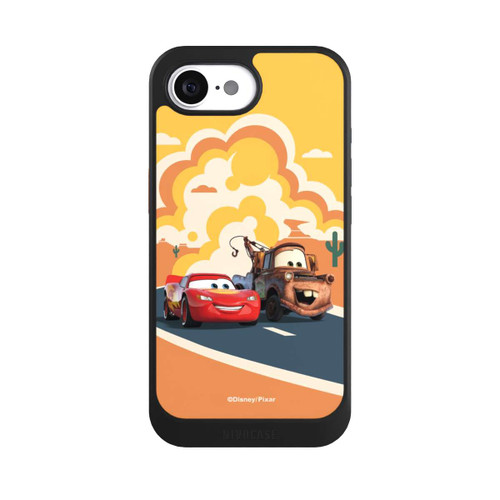 Apple iPhone 16e NIVOcore Disney Cars Lightning McQueen Und Hook on the Road