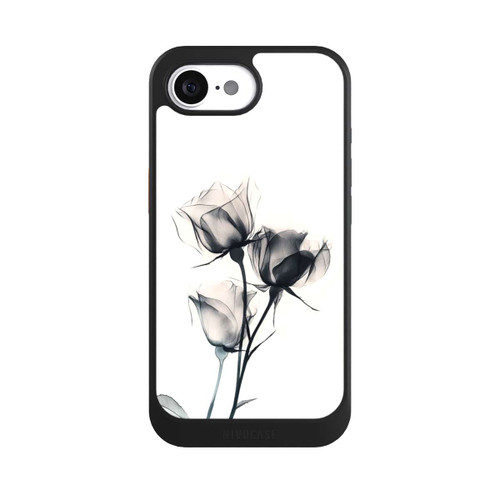 Apple iPhone 16e NIVOcore Schwarze Blume